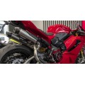CNC Racing Passenger Rearset / Foot peg Blanking Plate Set / Racing Tie Down Hooks for Ducati Panigale / Streetfighter V2 (2025+)